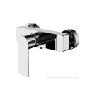 Cubic single level shower faucets